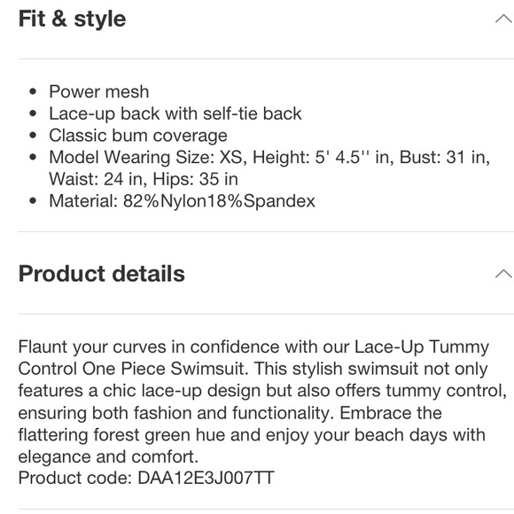 Cupshe One Shoulder Neckline, Lace Up Back Design, Tummy Control One Piece Swim - Picture 7 of 15